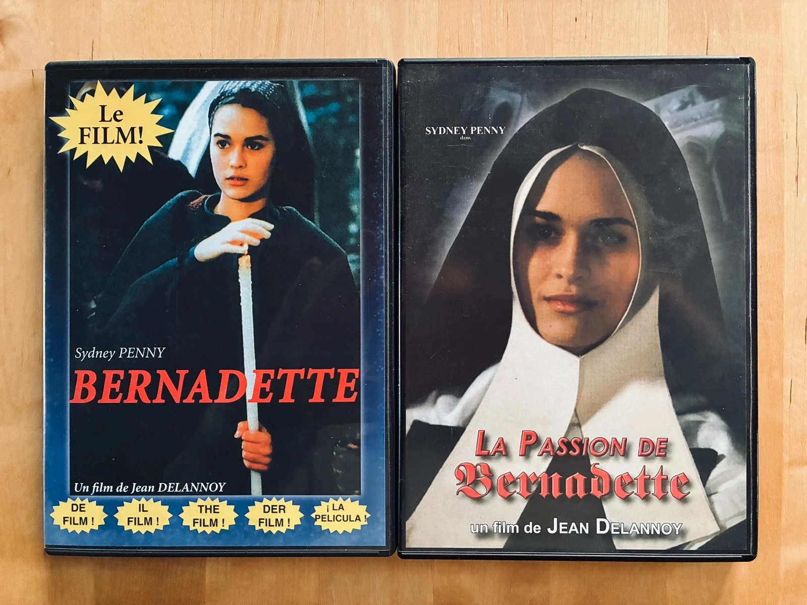 Lot 2 DVD Bernadette et La passion de Bernadette.